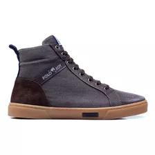 Tênis Bota Café Cano Médio Polo Joy Jeans Envio Imediato