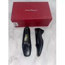 Zapatos Ferragamo Tacón Pequeño De Mujer Talla 3mx