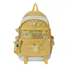 Mochila Escolar De Estilo Coreano Kawaii Sanrio Kuromi