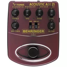 Adi21 Pedal Behringer V-tone Adi 21 P/ Violão - Original 