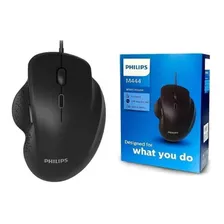 Mouse Com Fio Óptico Até 3200dpi M444/spk7444 Philips 