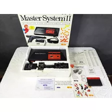 Console Master System 2 Na Caixa. Serial Batendo. + 1 Controle Original + 1 Jogo Faço 932 Tectoy Sega
