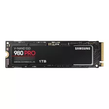 Ssd Samsung 980 Pro 1tb Negro Pci 4.0 Nvme M.2
