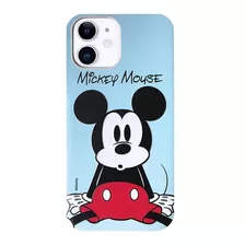 Funda Para iPhone 6 7 8 11 12 Disney Lic. Oficial Tpu Mickey