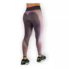 Calzas Deportivas Mujer Pink Leggings Gym Violet