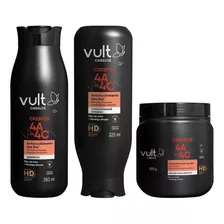 Kit Shampoo Condicionar E Máscara Vult Crespos