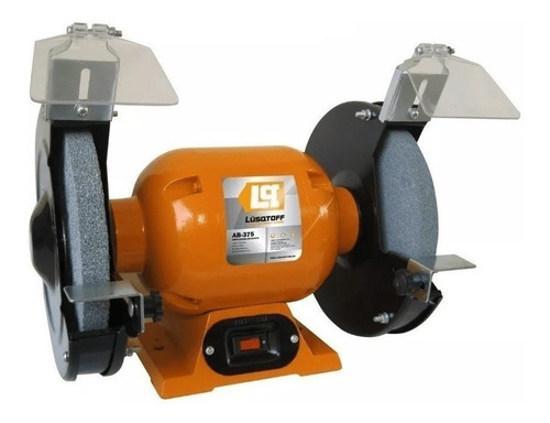 Amoladora De Banco Lüsqtoff Ab-375 De 50 hz Naranja 375 w 220 v + Accesorio