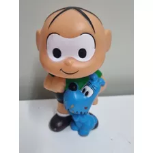 Boneco Cebolinha Com Cachorro Bidu Polo Art Antigo