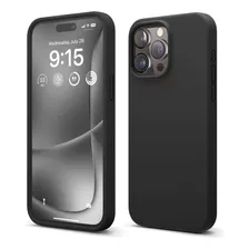 Elago Compatible Con iPhone 15 Pro Max, Funda De Silicona Lí