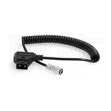 Eonvic Dtap A 2 Pin Cable En Espiral Para Blackmagic Pocket