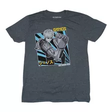 Playera Genos Saitama One Punch Man L M Gris 