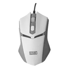 Mouse Gamer Con Luz Ds Inugaki 3200 Dpi Óptico Usb White