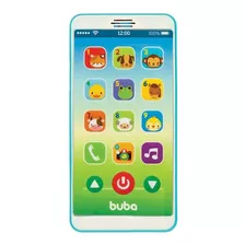 Telefone Infantil Baby Phone Buba Cor Azul