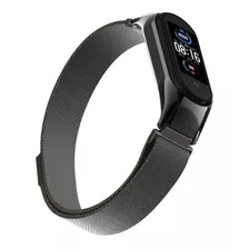 Pulseira Mi Band 3-4 Milanese Aço Inox Metal Magnética Top!!