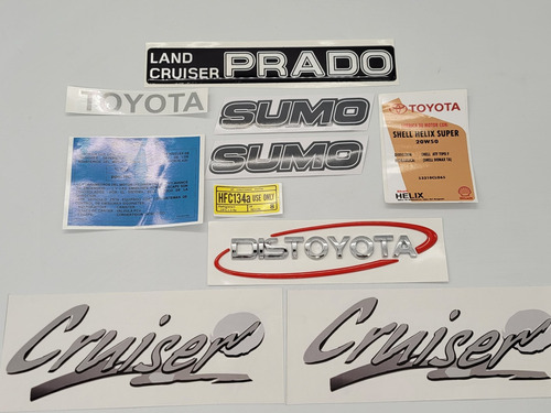 Toyota Prado Sumo Calcomanias Y Emblemas Version Cruiser  Foto 2