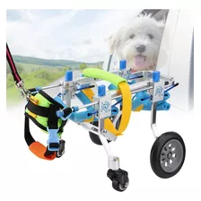 Carrito De Silla De Ruedas Para Mascotas Con 4 Ruedas, Para