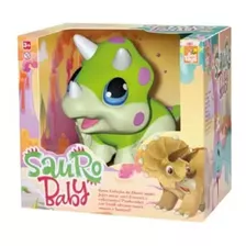 Dinossauro Baby Sauro Em Vinil - Bee Toys