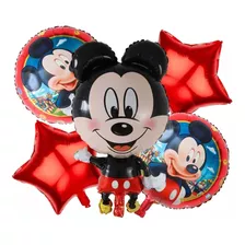 Kit 5 Globos Mickey Mouse