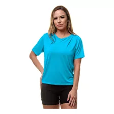 Camiseta Dry Fit Feminina Poliamida Crepe Esportes Treino
