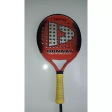 Paleta De Padel Donnay Con Detalles De Uso