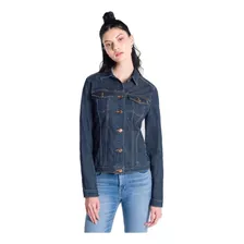 Chamarra De Mezclilla Oggi Jeans Mujer Midnigth Azul Oscuro