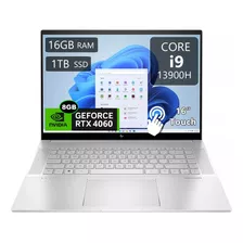 Hp Envy 16 Gaming, Core I9-13900h, 16gb,1tb,rtx4060 8gb Mfm1