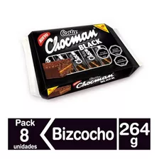 Costa Bizcocho Chocman Black 8 Uni X 264 Gr