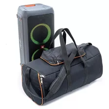 Case Bolsa Capa Caixa Som Partybox 100 Super Resistente Cor Preto