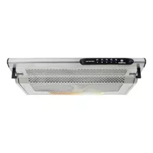 Campana Extractora Purificadora De Cocina Mademsa Slim M60 Ac. Inox. De Pared 600mm X 130mm X 490mm Inox 220v