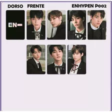 Photocards De Enhypen X 7 Set Completo Fan Made Kpop Fotos