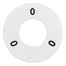 Divisores Redondos Para Tallas - 0 - 2/paq De 10