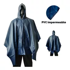 Impermeable Pvc Grueso Tipo Poncho
