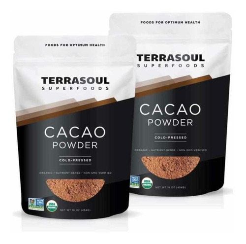 Terrasoul Cacao En Polvo 454 Gramos