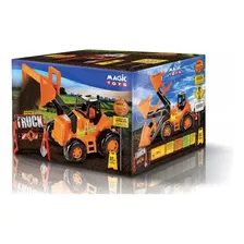 Trator Truck Laranja - Magic Toys 5001l