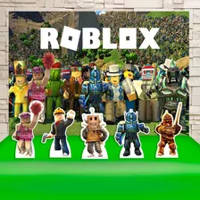 Painel De Festa Display Festa Infantil Roblox Kit Rubi