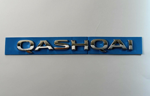 Emblema Nissan Qashqai Logotipi Insignia 19,5cm X 2,6cm Crom Foto 4