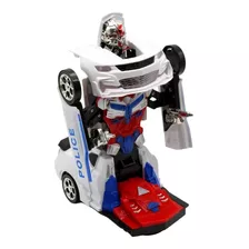 Brinquedo Carro De Polícia Robô