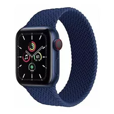 Silicone Solo Loop Compatible For Apple Watch Se Series 6 Ba
