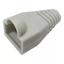 Capa Boot Para Plug Modular Rj45 Seclan Cinza - 100 Peças