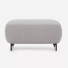 Pouf Grand Medium Tela Gris