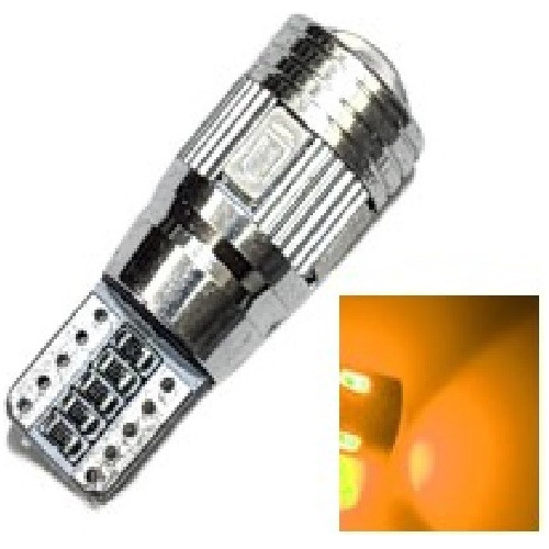 Led T10 Lupa Canbus Pellizco Sencillo Libre De Error Ic Foto 4