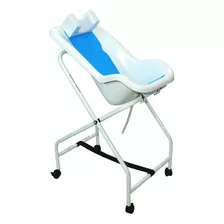 Cadeira De Banho Banhita Infantil Apoio Cabeça Nova Azul 