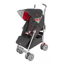 Coche Para Bebé Maclaren Techno Xlr Charcoal Cardinal Negro