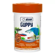 Ração Para Peixes Ornamentais Alcon Guppy 10g Full