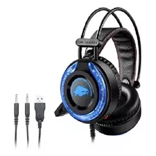 Auriculares Gamer Pc Led Extra Graves Bass Cable 2,2 M®