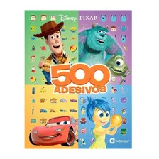 Livro Disney Pixar Com 500 Adesivas E Atividades Culturama