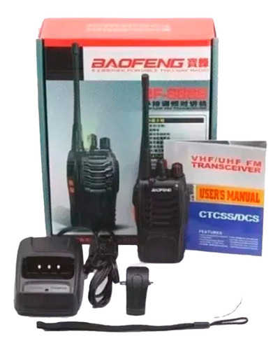 1 Radio Baofeng Bf-888s Walkie Talkie Va Uhf Antro Negocio Foto 4