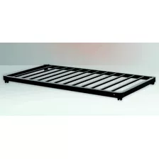 Base Box Cl Muebles 205t De Individual Color Negro