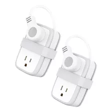 Enchufe Inteligente Marca Ntonpower 2pz/4 Tomas/3 Usb/blanco