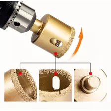 Broca Para Perforar Azulejo,vidrio, Cerámica,mármol De 35mm 